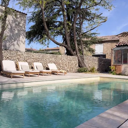 Maison Majorine - L Atelier - Charme Et Piscine Pres D'avignon Lejlighed Domazan